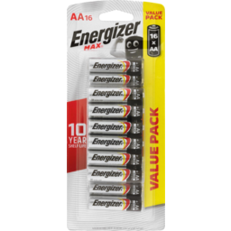 Photo of Energizer Max Alkaline Aa Batteries 16 Pack