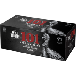Photo of Wild Turkey 101 7% Bourbon & Cola 10x330ml Cans