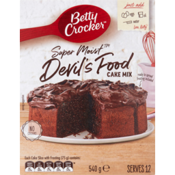 Photo of Betty Crocker Devils Food Cake Mix 540g