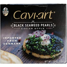 Photo of Caviart - Black Seaweed Pearls