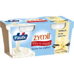 Photo of Pauls Zymil Vanilla Yoghurt 2x175g