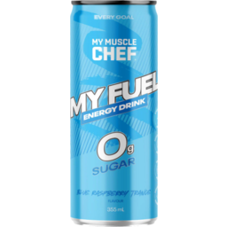 Photo of My Muscle Chef Blue Raspberry Energy Drink