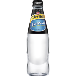 Photo of Schweppes Lemonade Soft Drink Single Glass Bottle