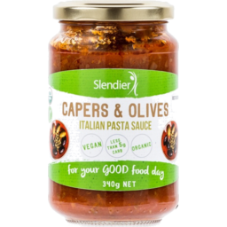 Photo of Slendier Capers & Olives Italian Pasta Sauce