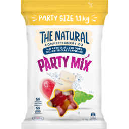 Photo of The Natural Confectionery Co. Party Mix Lollies 1.1kg