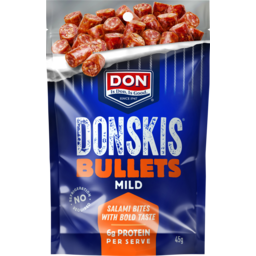 Photo of Don® Donskis Bullets Salami Mild 45g