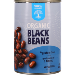 Photo of Chantal Organics Black Beans 400g