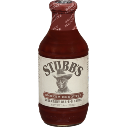 Photo of Stubbs Smokey Mesquite Legendary Bar-B-Q Sauce 510g