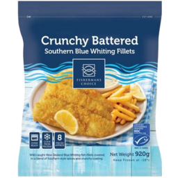 Photo of Fishermans Choice Battered Blue Whiting