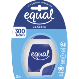 Photo of Equal Low Calorie Sweetener 300.0x