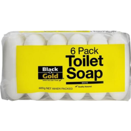 Photo of Black & Gold Toilet Soap