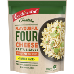 Photo of Continental Four Cheeses Pasta & Sauce Family Pack Side Dishes