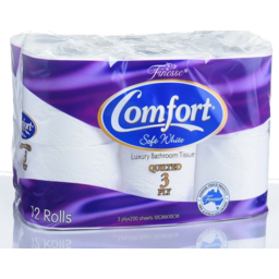 Photo of Comfort Bathroom Tissue 12 Rolls 
