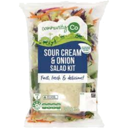 Photo of Community Co Sour Cream & Onion Salad Kit