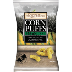 Photo of For Goodness Snacks Roast Chicken Corn Puffs Flavoured Snack