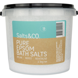 Photo of Salts & Co Pure Epsom Bath Salts Pail