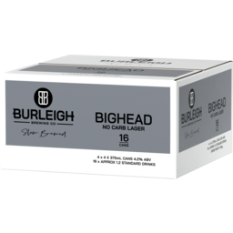 Photo of Burleigh Big Head No Carb Lager Can