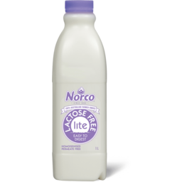 Photo of Norco Milk Lactose Free Lite 1L