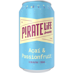 Photo of Pirate Life Brewing Acai & Passionfruit 355ml