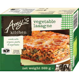 Photo of Amy's Lasagna Vegetable 269g