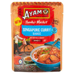 Photo of Ayam Hawker Market Singapore Curry Sauce