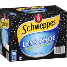 Photo of Schweppes Lemonade Cans 30x375ml