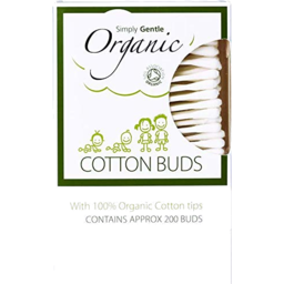 Photo of SIMPLY GENTLE:SG Organic Cotton Buds 200 Piece