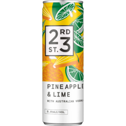Photo of 23rd Street Vodka Pineapple & Lime Can