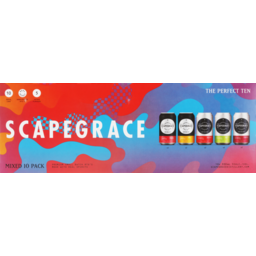 Photo of Scapegrace Mixed Pack 10x330ml Cans