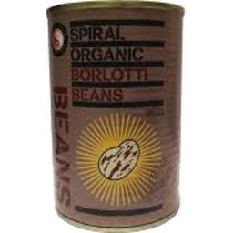 Photo of Spiral Organic Beans Borlotti