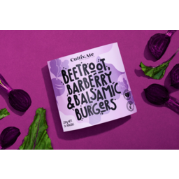 Photo of Cultiv.Ate Beetroot Barberry & Balsamic Burgers 2pkt