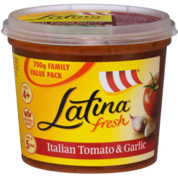 Photo of Latina Italian Tomato & Garlic 700gm