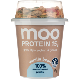 Photo of Moo Greek Style Yoghurt Vanilla Bean & Muesli