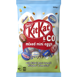 Photo of Nestle Kitkat And Co Mixed Milk Chocolate Mini Easter Eggs 500g 