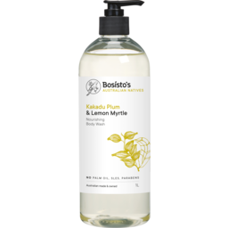 Photo of Bosisto's Kakadu Plum & Lemon Myrtle Body Wash 1l 1l