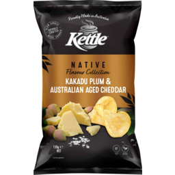 Photo of Kettle Kakadu Plum & Australian Aged Cheddar Chips 150g