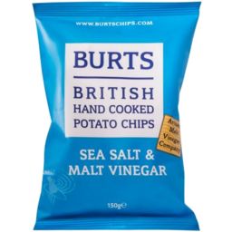 Photo of Burts British Hand Cooked Potato Chips Salt And Vinegar