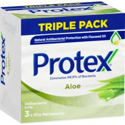 Photo of Protex Soap Bar Aloe 3 Pack