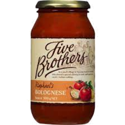 Photo of Five Brohers  Bolognese  Sauce 500g 