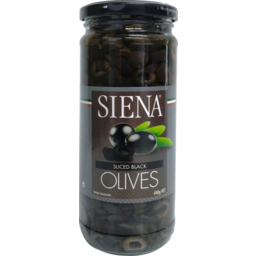 Photo of Sienna Black Sliced Olives