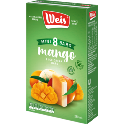 Photo of Weis Mango Ice Cream Bars Mini 8.0x35ml