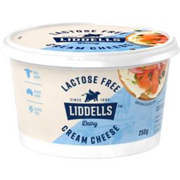 Photo of Liddells Lactose Free Spreadable Cream Cheese 250g