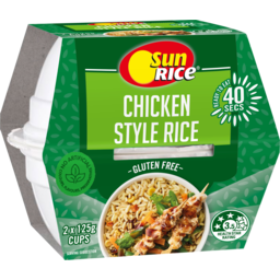 Photo of Sunrice Microwave Chicken Style Flavoured Rice Cups