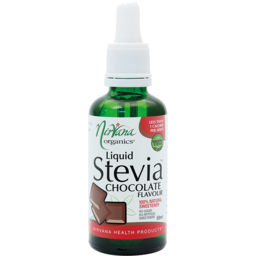 Photo of NIRVANA ORGANICS Org Liquid Stevia Chocolate Flavour 50ml