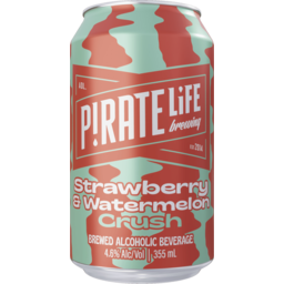 Photo of Pirate Life Strawberry & Watermelon Crush Can