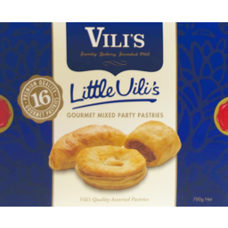 Photo of Little Vilis Gourmet Mixed Party Pastries 700g 16 Pack