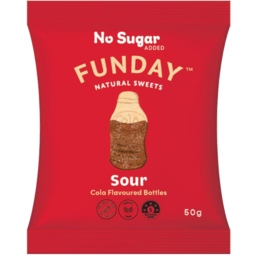 Photo of FUNDAY Sour Cola Bottles