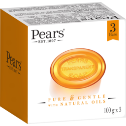 Photo of Pears Pure & Gentle Transparent Soap With Natural Oils 16-3x100g