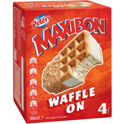 Photo of Peters Maxibon Waffle On 4pk 560ml