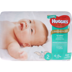 Photo of Huggies Infant Nappies Size 2 (4-8kg) 48 Pack 